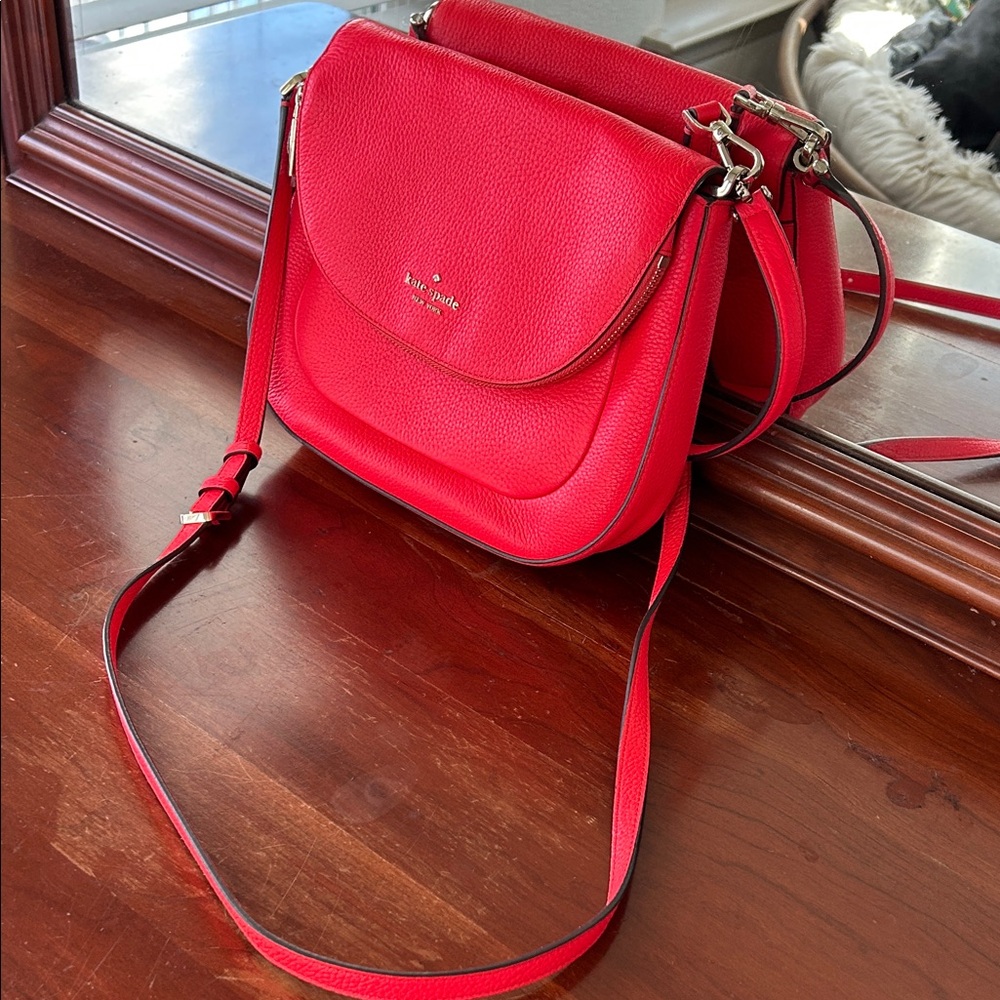 Kate Spade Cherry Red Crossbody Bag - Picture 1 of 3